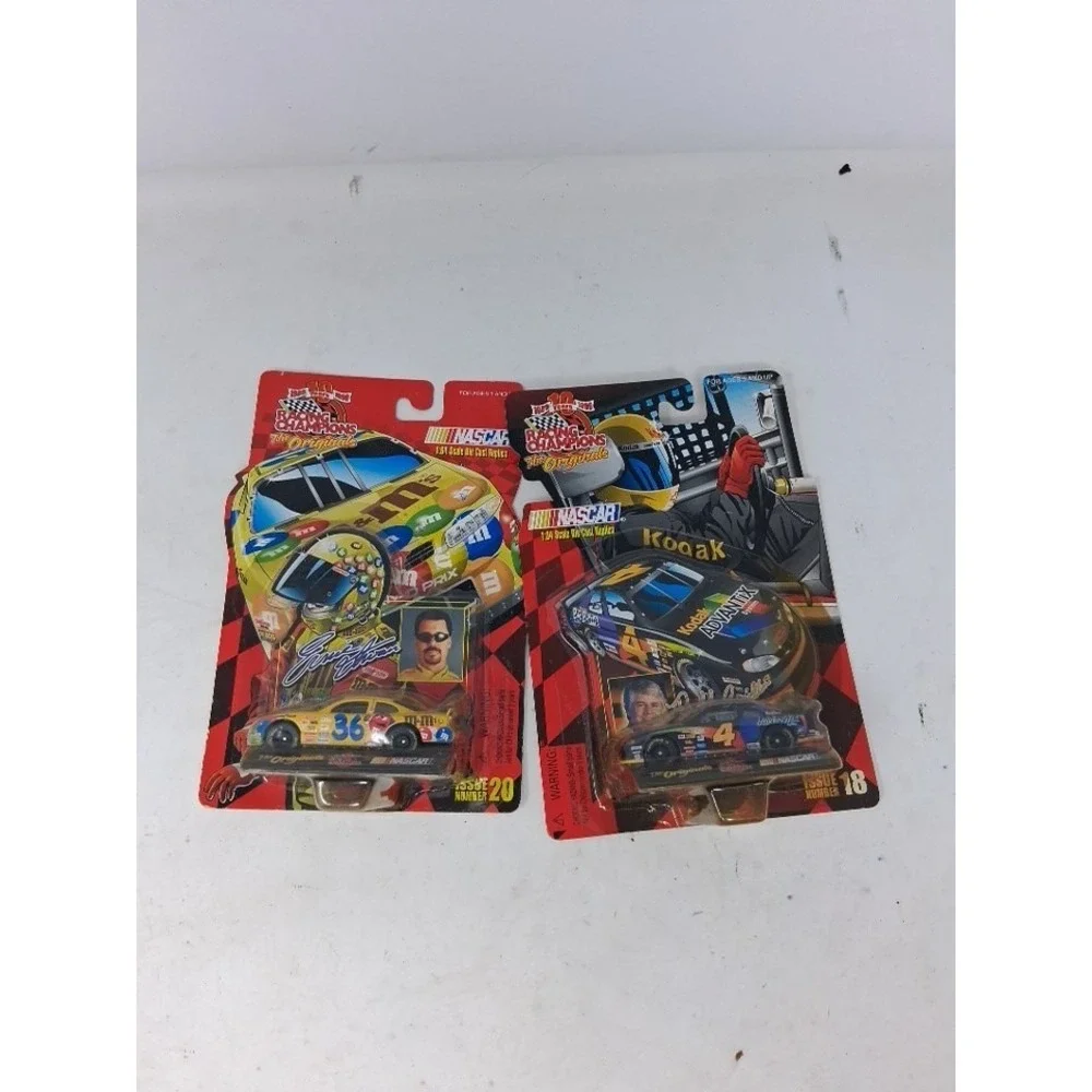 1999 Racing Champions  1:64 36 Ernie Irvan M&M + 4 Bobby Hamilton Grand Prix. M